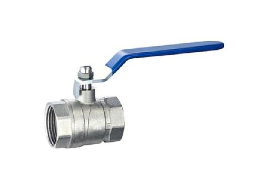 Brass full bore ball valve Blue lever handle