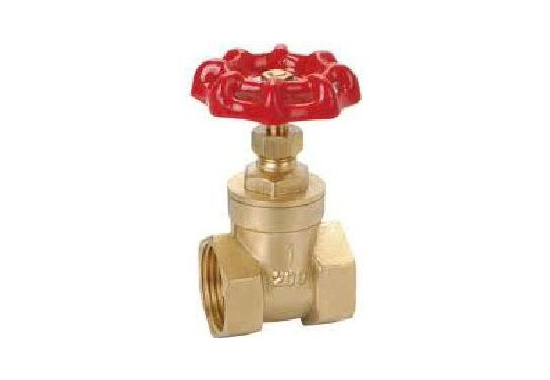 Forged brass full bore gate valve BS 5154PN20 series B, female ends