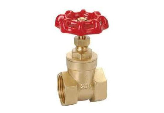 Forged brass full bore gate valve  Female ends